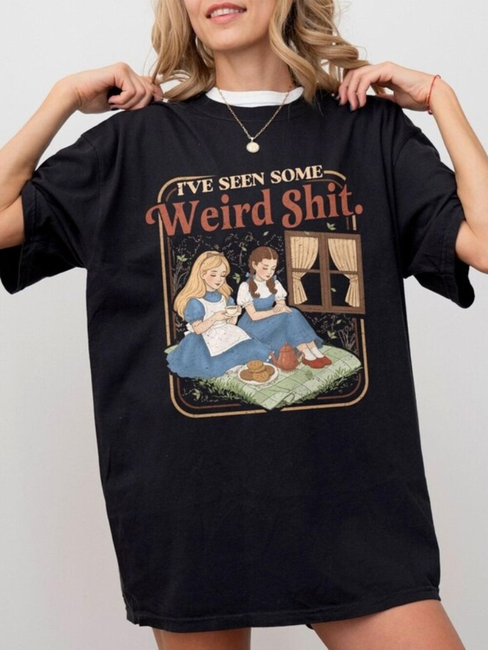 I’ve Seen Some Weird Sht Shirt, Weirdcore Wonderland Tee